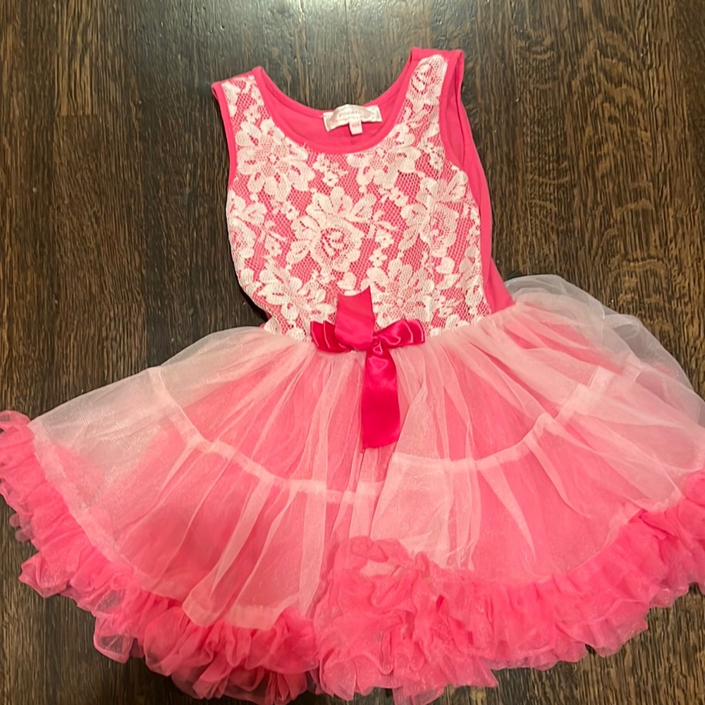 Pink ballerina dress